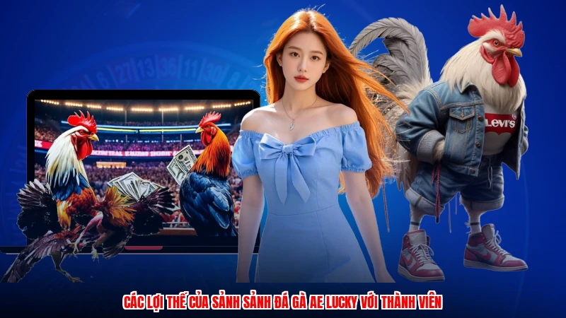 Các lợi thế của sảnh sảnh đá gà AE lucky với thành viên