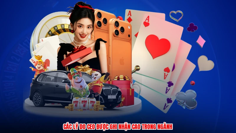 Các lý do CEO được ghi nhận cao trong ngành