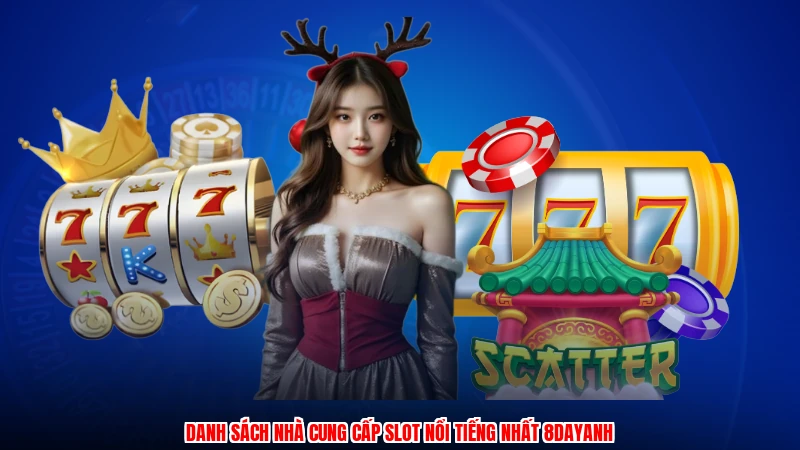 Danh sách nhà cung cấp slot nổi tiếng nhất 8DAYanh