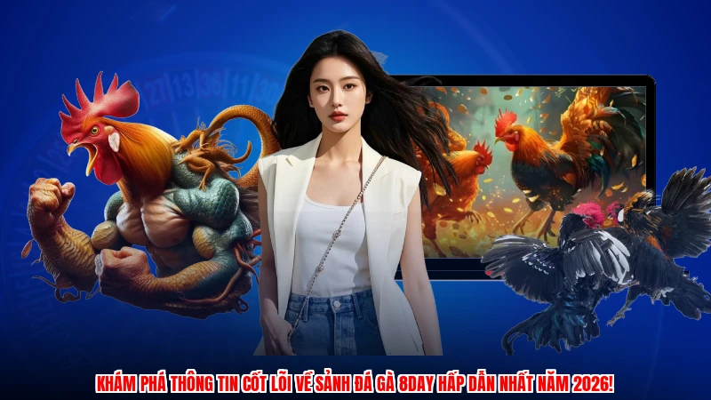 Khám phá thông tin cốt lõi về sảnh đá gà 8DAY hấp dẫn nhất năm 2026!