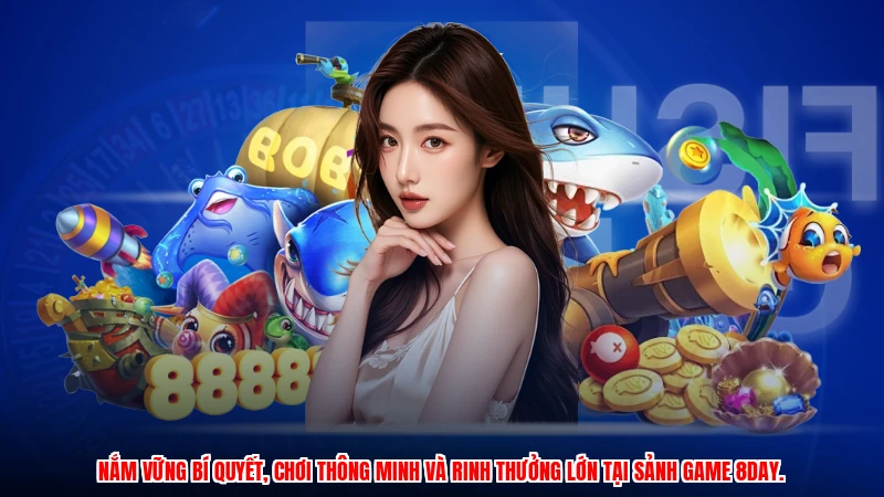Nắm vững bí quyết, chơi thông minh và rinh thưởng lớn tại sảnh game 8DAY.