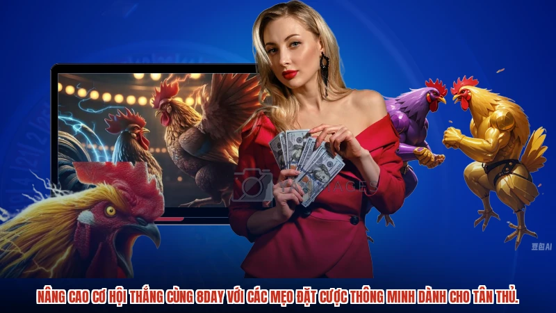 Nâng cao cơ hội thắng cùng 8DAY với các mẹo đặt cược thông minh dành cho tân thủ.