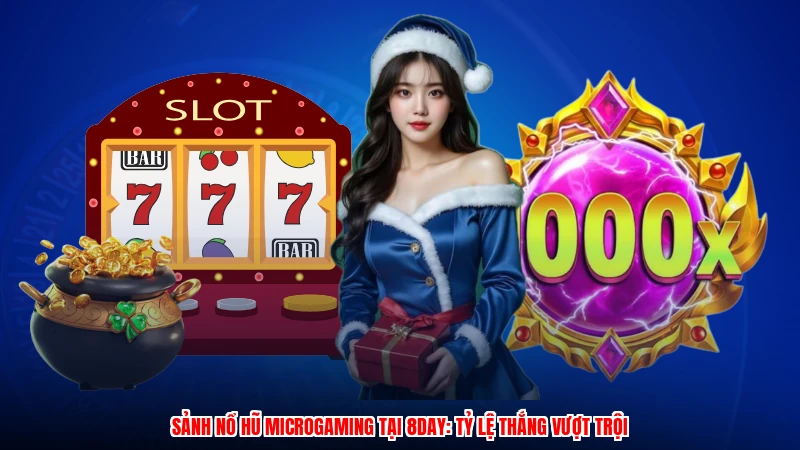 Sảnh Nổ Hũ Microgaming Tại 8DAY: Tỷ Lệ Thắng Vượt Trội