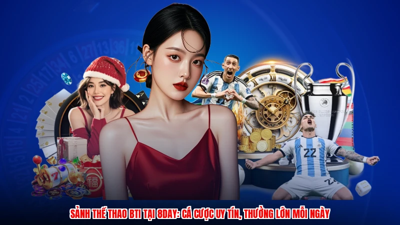 Sảnh Thể Thao BTI Tại 8DAY: Cá Cược Uy Tín, Thưởng Lớn Mỗi Ngày
