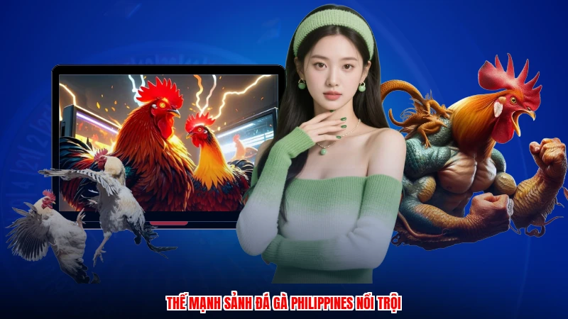 Thế mạnh sảnh đá gà Philippines nổi trội