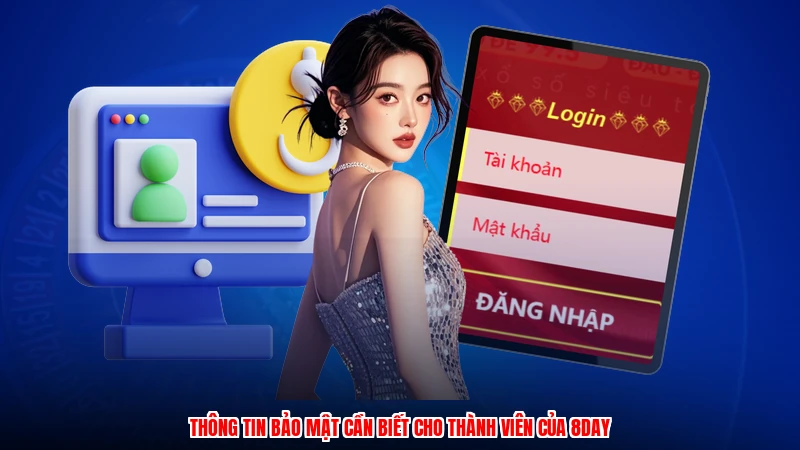 Thông tin bảo mật cần biết cho thành viên của 8DAY