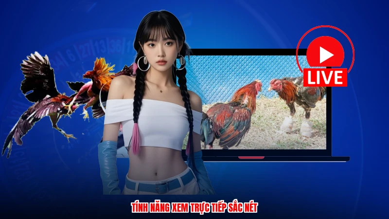Tính năng xem trực tiếp sắc nét