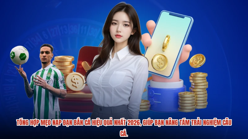 Tổng hợp mẹo nạp đạn bắn cá hiệu quả nhất 2026, giúp bạn nâng tầm trải nghiệm câu cá.